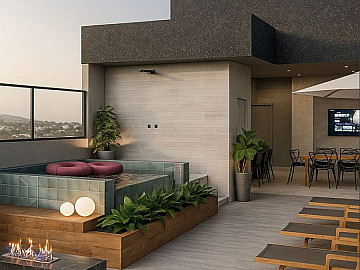 Cobertura 3 Quartos com Su�te e 2 Vagas � Venda no Jardim